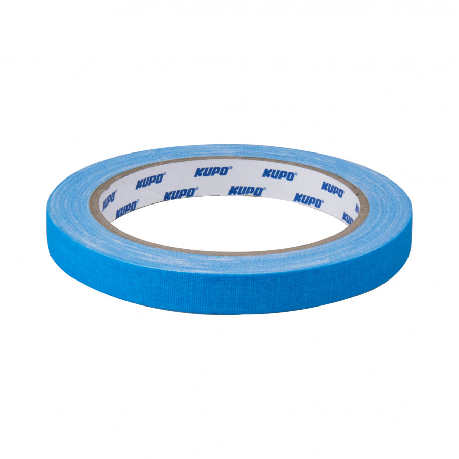 Лента клейкая KUPO CSS-1215BU CLOTH SPIKE TAPE синяя
