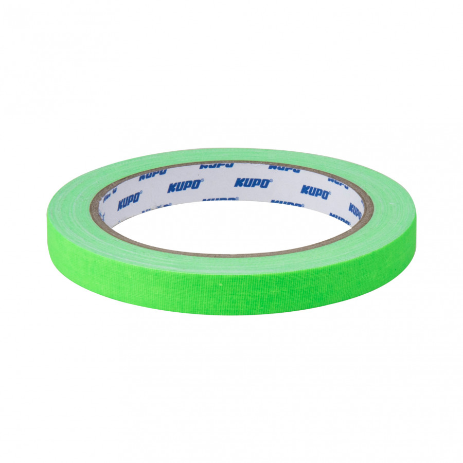 Лента клейкая KUPO CSS-1215GN CLOTH SPIKE TAPE зеленая