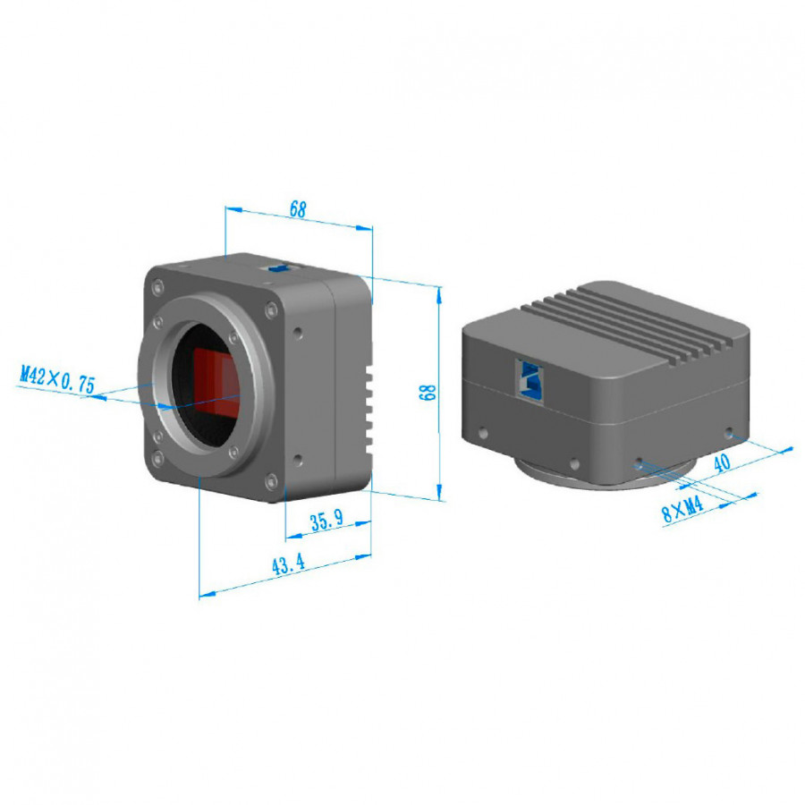 Видеоокуляр ToupCam U3ISPM18000KPA USB3.0