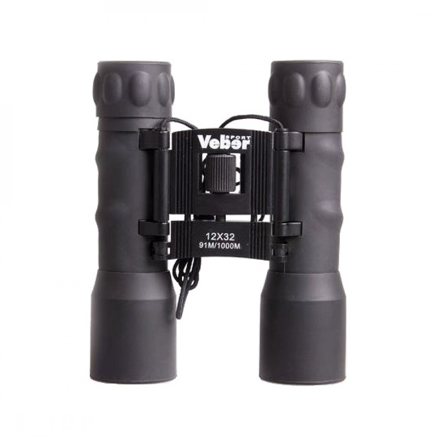 Бинокль Veber Sport БН 12x32 черный Бинокль Veber Sport БН 12x32 черный