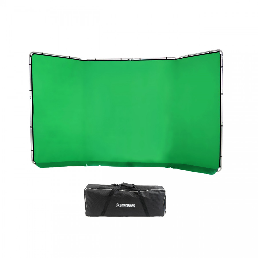 Фон хромакей GreenBean Chromakey Screen P2440G с каркасом