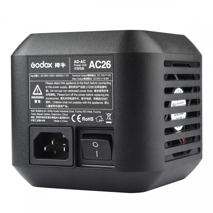 Сетевой адаптер Godox AC26 для AD600Pro