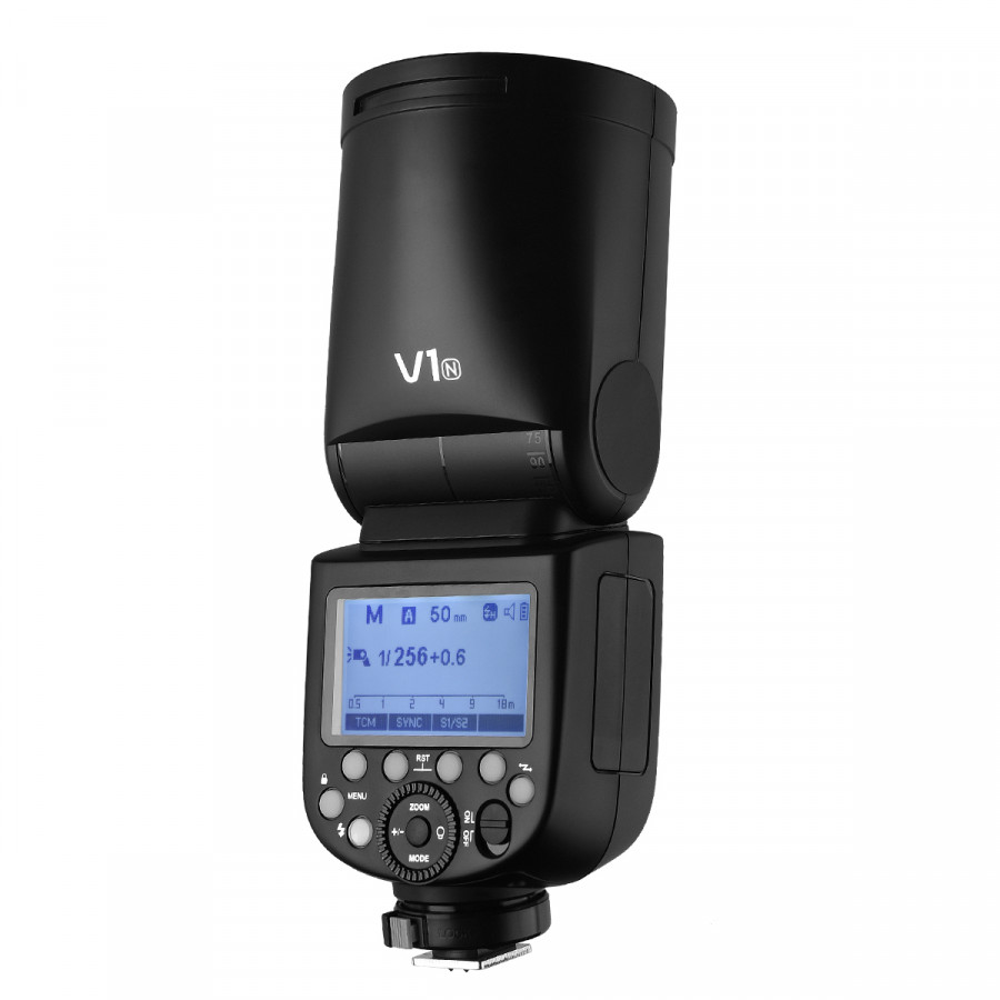 Вспышка накамерная Godox Ving V1N TTL с круглой головкой для Nikon