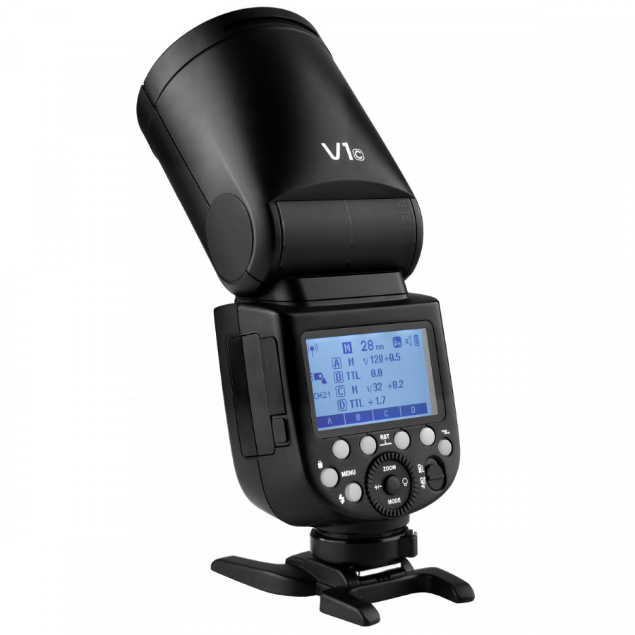 Вспышка накамерная Godox Ving V1C TTL с круглой головкой для Canon