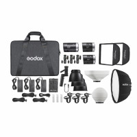 Комплект светодиодных осветителей Godox ML-KIT2 для видеосъемки Комплект светодиодных осветителей Godox ML-KIT2 для видеосъемки