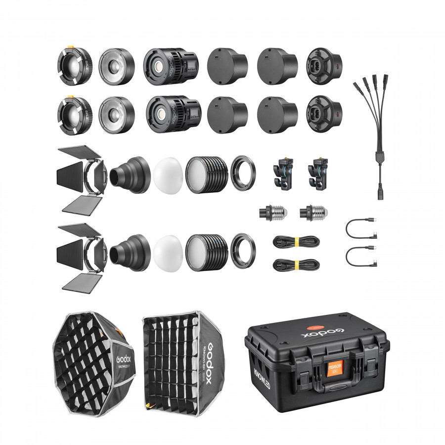 Комплект студийного оборудования Godox Knowled MS60Bi 2K