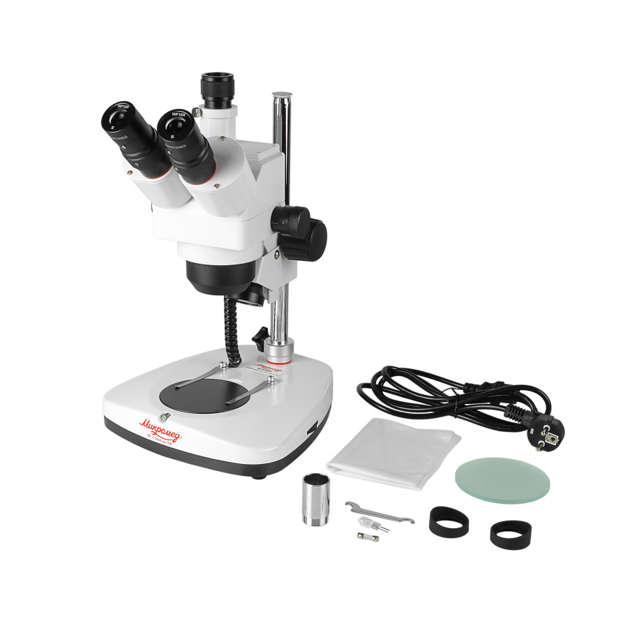 Микроскоп стерео МикромедМС-2-ZOOM вар.2CR
