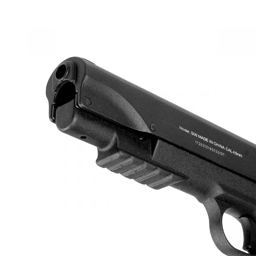 Пистолет пневматический BLACK STRIKE S06 кал.4.5mm не более 3,0Дж Пистолет пневматический BLACK STRIKE S06 кал.4.5mm не более 3,0Дж