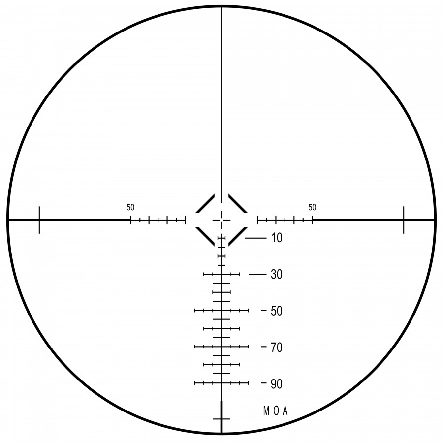 Прицел оптический Veber Wolf 1.25-5x26 IR H08