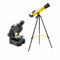 Набор микроскоп и телескоп BRESSER National Geographic 45/600 и 40x-640x (91-18300) Набор микроскоп и телескоп BRESSER National Geographic 45/600 и 40x-640x (91-18300)
