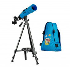 Телескоп BRESSER JUNIOR 70/400 в синем рюкзаке (8850610WXH000)