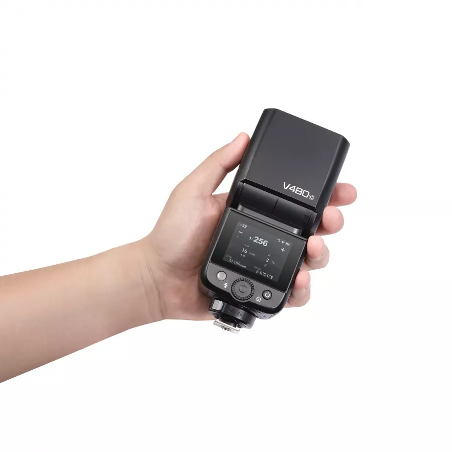 Вспышка накамерная Godox V480C TTL аккумуляторная для Canon Вспышка накамерная Godox V480C TTL аккумуляторная для Canon