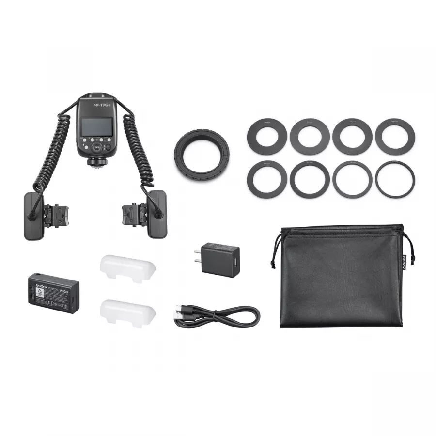 Вспышка для макросъемки Godox MF-T76N TTL для Nikon