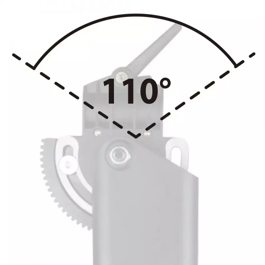 Головка KUPO KCP-646 HEAVY DUTY TILT HEAD W/ CRANK HANDLE наклонная для паразонта