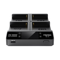 Зарядное устройство Accsoon TOPRIG BC01 4-Bay NP-F Зарядное устройство Accsoon TOPRIG BC01 4-Bay NP-F