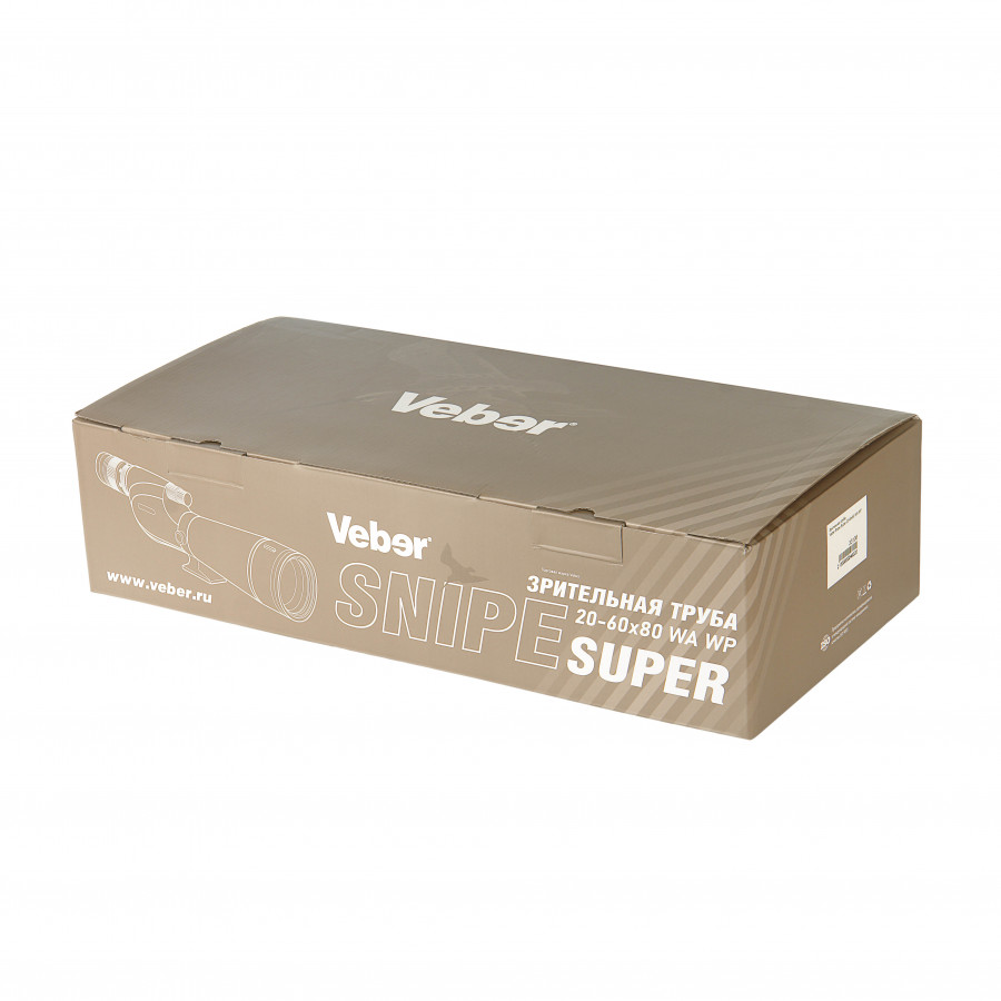 Зрительная труба Veber Snipe Super 20-60x80 WA WP Зрительная труба Veber Snipe Super 20-60x80 WA WP